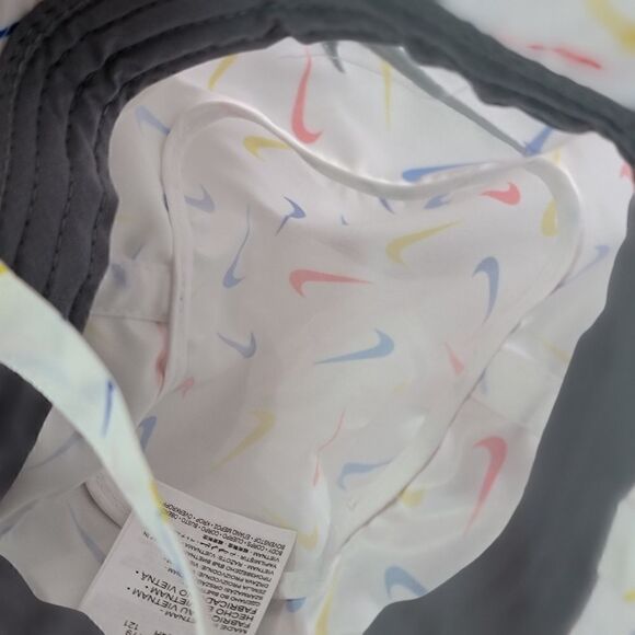 Nike Sportswear NSW Dri Fit Bucket Hat White Kids - Picture 7 of 7